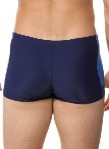 Мужские плавки-боксеры с контрастной брендированной вставкой фото 9