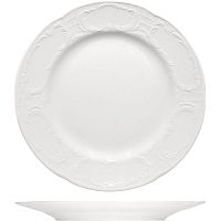 Тарелка «Моцарт» мелкая;фарфор;D=27,H=2см;белый