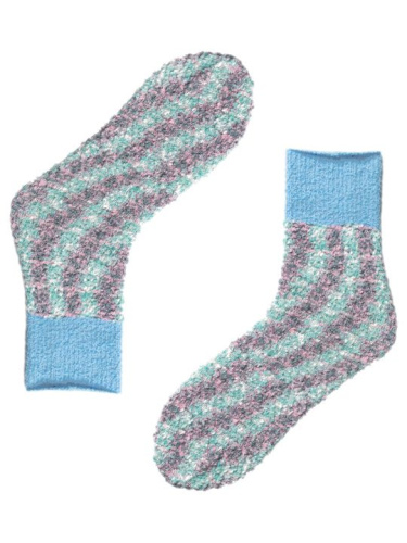 Плюшевые женские носки со спиралевидным узором Soft фото 2