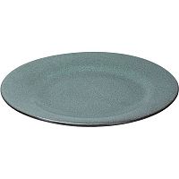 Тарелка «Млечный путь бирюза»;фарфор;D=24,H=2см;бирюз.,черный