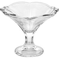 Креманка «Фонтанвеар»;стекло;270мл;D=140/80,H=124,L=40мм;прозр.