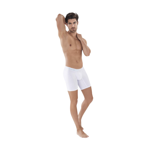 Белые удлиненные трусы-боксеры Classic Match Long Boxer фото 2