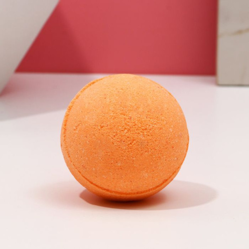 Бомбочка для ванны «Тепла» с ароматом апельсина и сливок - 130 гр. фото 2