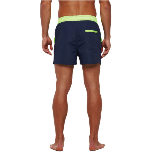 Темно-синие мужские шорты для пляжного отдыха фото 4