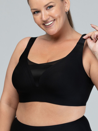 Бесшовный бюстгальтер для большой груди фото 8