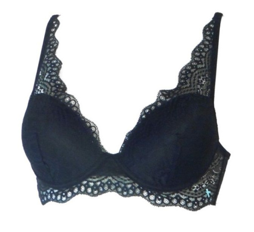 Бюстгальтер-бралетт с цветочным кружевом фото 6