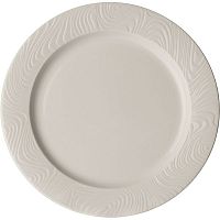 Тарелка «Оптик» мелкая;фарфор;D=305,H=20мм;белый