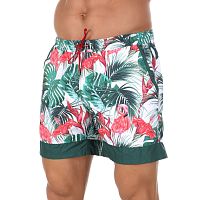 Мужские шорты для плавания с принтом в виде фламинго и тропиков Doreanse купить онлайн на Oyfse.ru