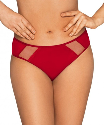 Трусики-слипы со вставками из сетки фото 4