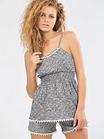 Нежный меланжевый комплект для дома