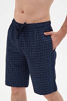 Мужские хлопковые удлиненные шорты