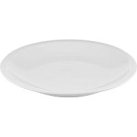 Тарелка «Катя» мелкая;фарфор;D=25,5см;белый