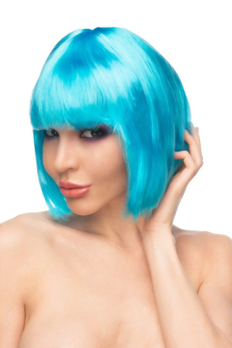 Голубой парик  Сора фото 2