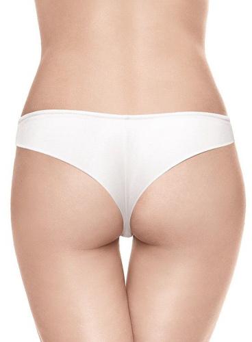 Кружевные трусики-бразилиана с геометрическим рисунком фото 2