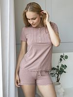 Женский домашний комплект-пижама