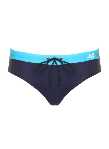 Классические мужские плавки с контрастным поясом фото 6