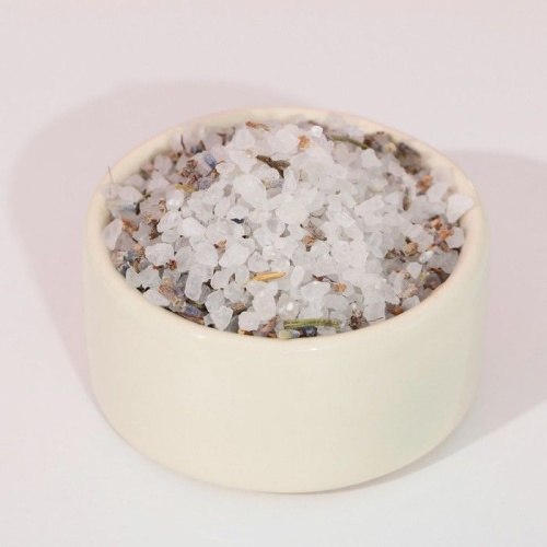 Соль для ванны «Цвети от счастья» с лепестками лаванды - 150 гр. фото 4