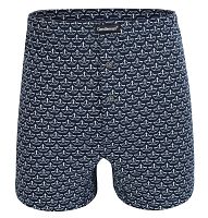 Хлопковые боксеры с принтом в виде бумажных корабликов