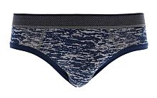 Мужские трусы-слипы из набивного хлопкового трикотажа