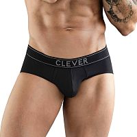 Черные мужские трусы-брифы Clever Berna Classic Brief