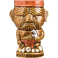Стакан для коктейлей «Тики»;керамика;450мл;коричнев._
