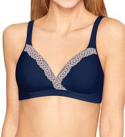 Гладкий бескаркасный бюстгальтер на тонком поролоне