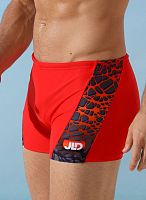 Мужские плавки-боксеры с оригинальной брендированной вставкой