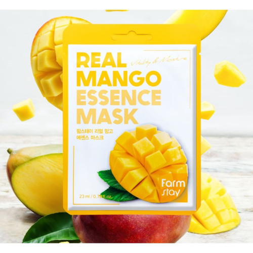 Тканевая маска для лица с экстрактом манго - 23 мл. фото 3