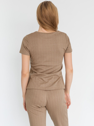 Домашний трикотажный комплект: футболка и брючки фото 5