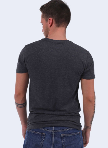 Мужская футболка с брендированным принтом на груди фото 6