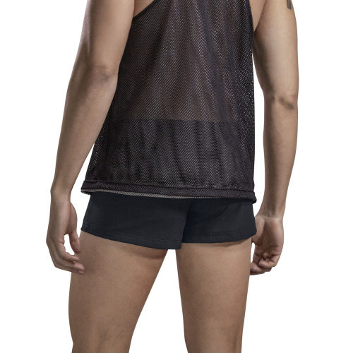 Черно-серая двусторонняя мужская майка Fit Tank-top фото 2