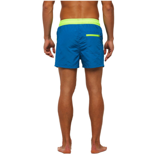 Бирюзовые пляжные мужские шорты фото 3