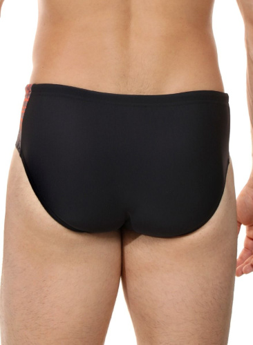 Мужские плавки с оригинальной брендированной вставкой сбоку фото 2