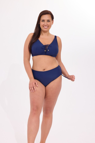 Пляжный бюстгальтер со шнуровкой фото 10