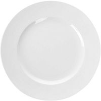 Тарелка «Олеа»;фарфор;D=215,H=20мм;белый