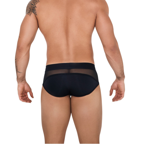 Черные мужские трусы-брифы Caspian Piping Brief фото 3