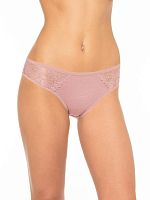 Трусики-слипы с декоративными вставками из кружева