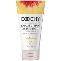 Крем для бритья с ланолином и кератином COOCHY Peachy Keen - 100 мл.