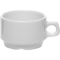 Чашка кофейная «Кашуб-хел»;фарфор;150мл;D=8,H=5,L=10см;белый
