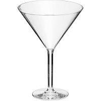 Коктейльная рюмка;поликарбонат;280мл;D=12,H=17см;прозр.