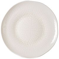 Тарелка «Кайла Акация» мелкая;фарфор;D=23см;белый
