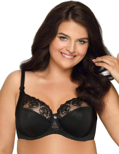 Бюстгальтер на косточках с нежными кружевными элементами фото 5