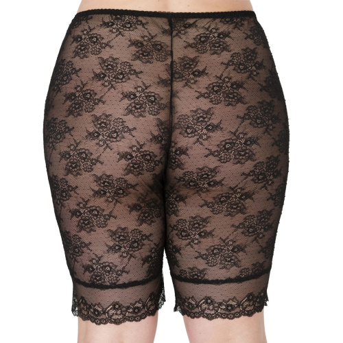 Женские трусики-панталоны из гипюра с цветочным рисунком фото 3