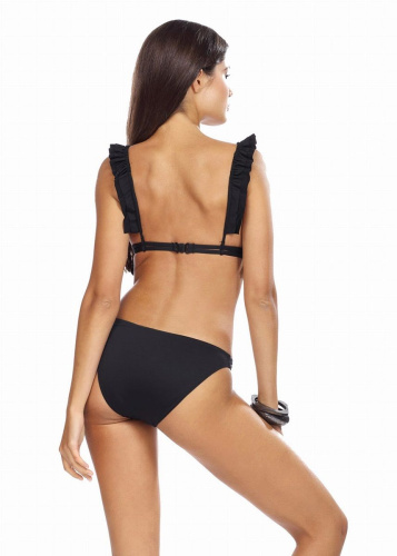 Игривый раздельный купальник с рюшками фото 2