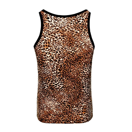 Мужская майка с леопардовым принтом фото 2