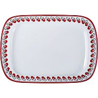 Прямоугольная тарелка «Мезень» (27х15,3 см)