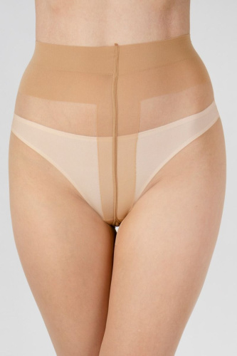 Тонкие матовые колготки фото 5