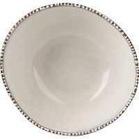 Салатник «Стили»;фарфор;0,84л;D=17см;белый