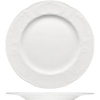 Тарелка «Моцарт» мелкая;фарфор;D=300,H=22мм;белый