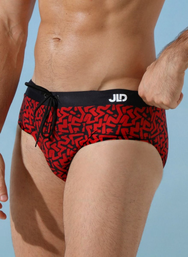 Мужские пляжные плавки с принтом